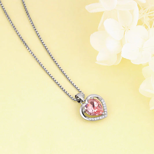Anushka Sharma Silver Valentine Pendant