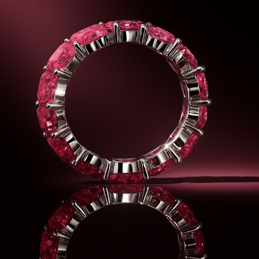 925 Silver Ruby Ring All Sizes Made to Order Elegance, just for you!