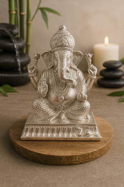 Heavy Silver Ganpati – A masterpiece of tradition & spirituality